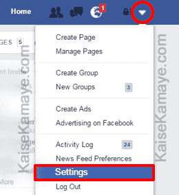 Facebook ko Hindi Bhasha me Kaise Kare Kaise Dekhe or Chalaye , How To see Facebook in Hindi