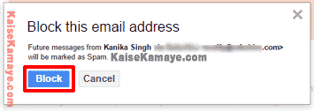 Gmail Par Kisi Ko Block Ya Unblock Kaise Kare in Hindi , Gmail Par Kisi Ko Block Kaise Kare