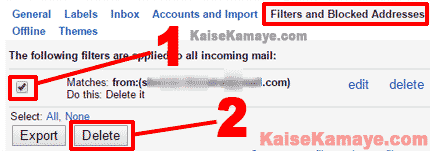 Gmail Par Kisi Ko Block Ya Unblock Kaise Kare in Hindi, Gmail Me Filter Ko Delete Kaise Kare, Gmail Par Kisi Ko Unblock Kaise Kare