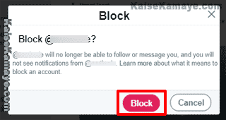 Twitter Me Kisi Ko Block Kaise Karte Hai , Twitter Par Kisi Bhi User Ko Kaise Block Kare , How To Block Someone on Twitter in Hindi