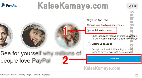 PayPal Account Kaise Banaye Create PayPal Account in Hindi , Create PayPal Account in Hindi , Create Verified PayPal Account in India , PayPal Sign Up