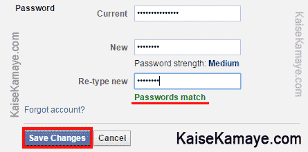 Facebook Password Kaise Change Kare in Hindi , Change Facebook Password in Hindi , How To Change Facebook Password , Change Facebook Password in Hindi