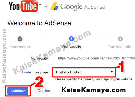 YouTube Video Monetize Kaise Kare or Adsense se Kaise Jode in Hindi , Monetize YouTube video with AdSense in Hindi