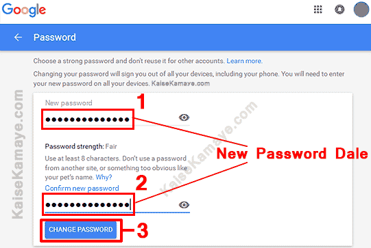 Reset Gmail Password in Hindi , Google Gmail Ka Password Kaise Change Kare in Hindi , Change Gmail Password in Hindi