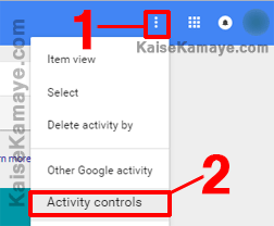 Google Search History Kaise Delete Kare in Hindi , Stop Saving activity in Hindi