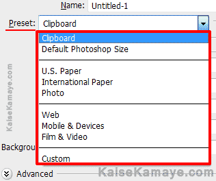 Photoshop New Document Preset , Photoshop Sikhe Photoshop Me New Document Kaise Banaye