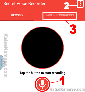 Mobile Me Chupke se Secretly Voice Record Kaise Kare, Mobile me Secret Voice Record Kaise Kare , Record Secret Voice in Android Mobile Hindi