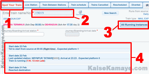 Train Ki Jankari Current Running Status Location Kaise Pata Kare in Hindi , Rail Information in Hindi, Train ki Location Kaise Pata Kare