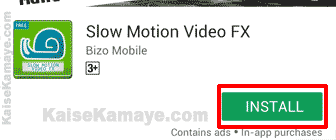 Android Mobile Me Slow Motion Video Kaise Banaye , Mobile se slow Motion Video Kaise Banate Hai , Make Slow Motion Video on Android Mobile in Hindi