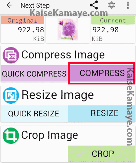 Android Mobile Se Image Size Kam Kaise Kare in Hindi, Image Size Compress Kaise Kare