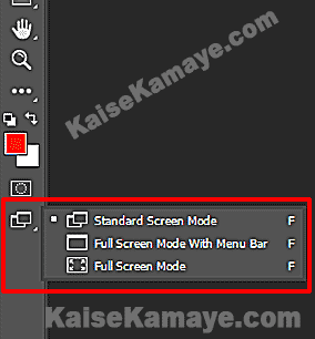 Photoshop Ke Screen Modes or Viewing Shortcut key in Hindi, Photoshop Tutorial in Hindi , Photoshop Sikhe