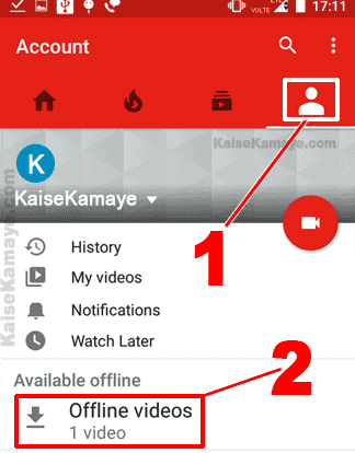 YouTube Video Ko Offline Mode Ke Liye Save Kaise Kare, YouTube Offline Mode Ka use Kaise Kare, YouTube Offline Feature in Hindi