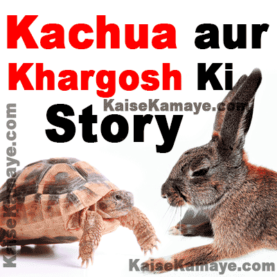 Kachua aur Khargosh Ki Moral Story in Hindi , Kachua aur Khargosh Ki Kahani , Rabbit and Tortoise Moral Story in Hindi, Moral Story in Hindi