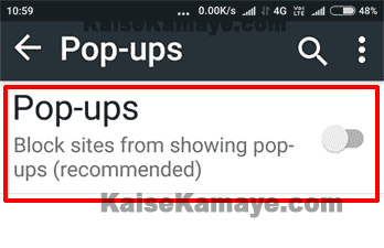 Google Chrome Browser Me Popups Kaise Block Kare in Hindi